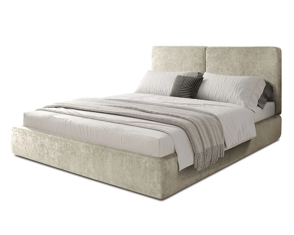 Кровать Natura 1.6 м, с подъемным механизмом (Шенилл 506), НТКР-1[3]