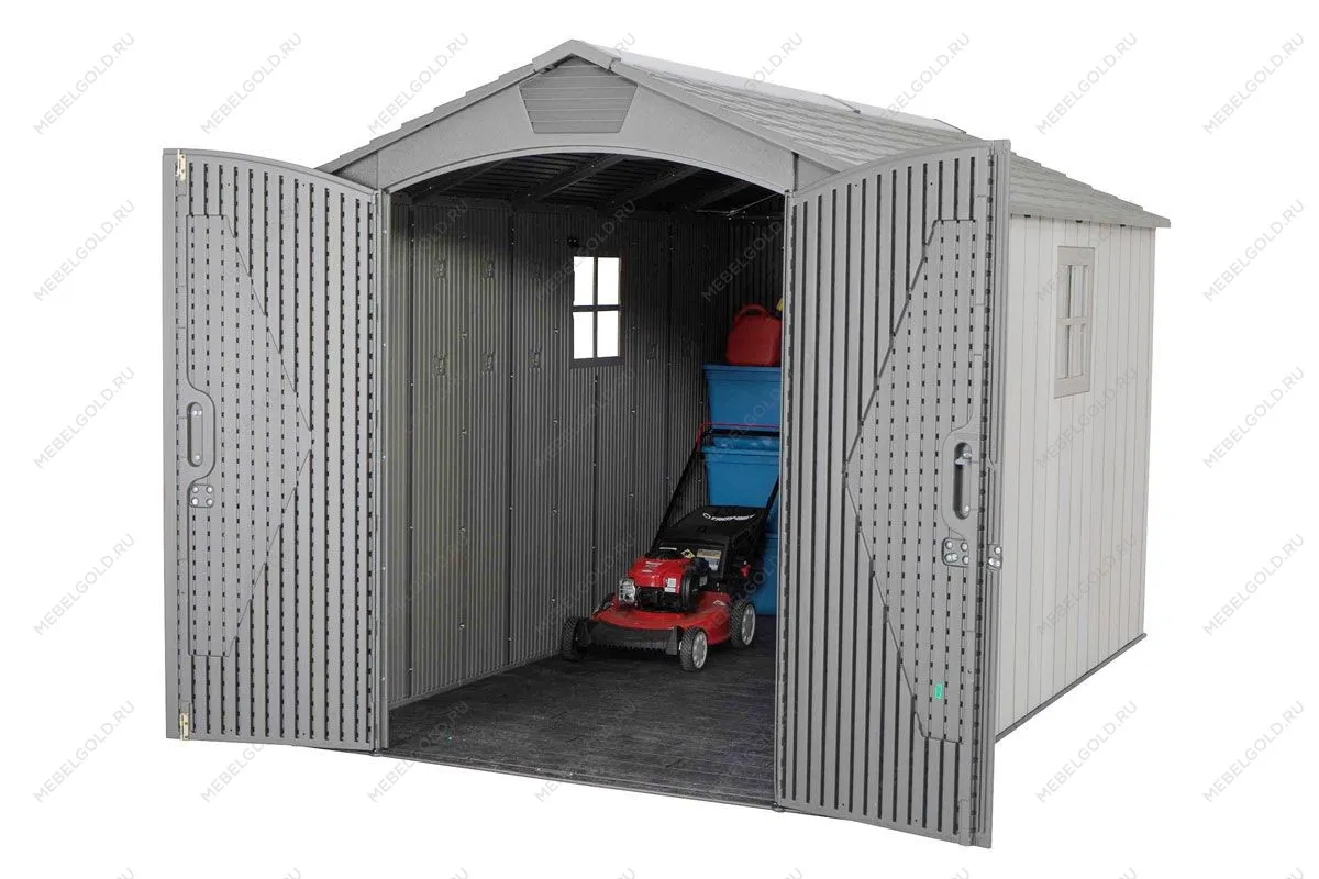 Сарай пластиковый WoodLook 7*12 | изображение 2