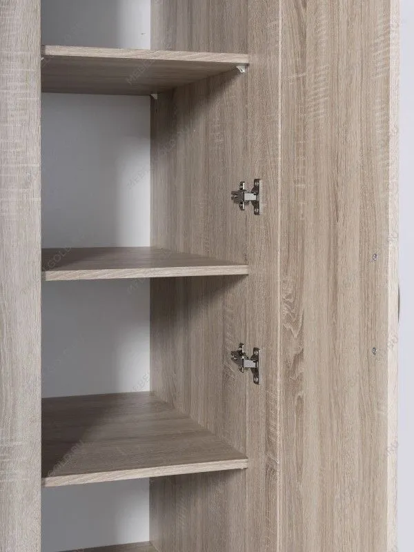 Шкаф Сириус, 4 двери и 1 ящик с зеркалом, 156х59х220 см, дуб сонома | изображение 13