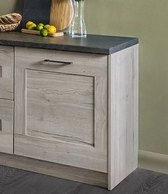 ЗН заглушка нижняя(820), Дублин (820*16*570) Дуб галифакс белый, 21505 | изображение 1