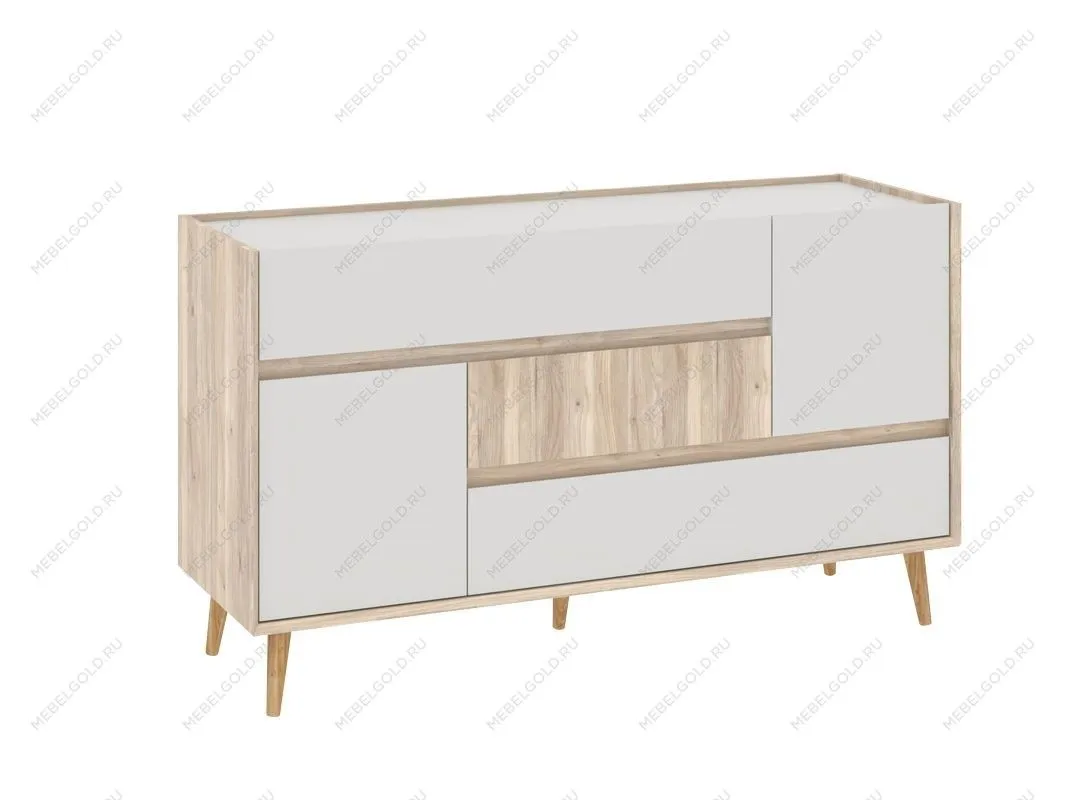 Комод, Аврора (1400*453*809) Дуб Мария/Кашемир, 12704