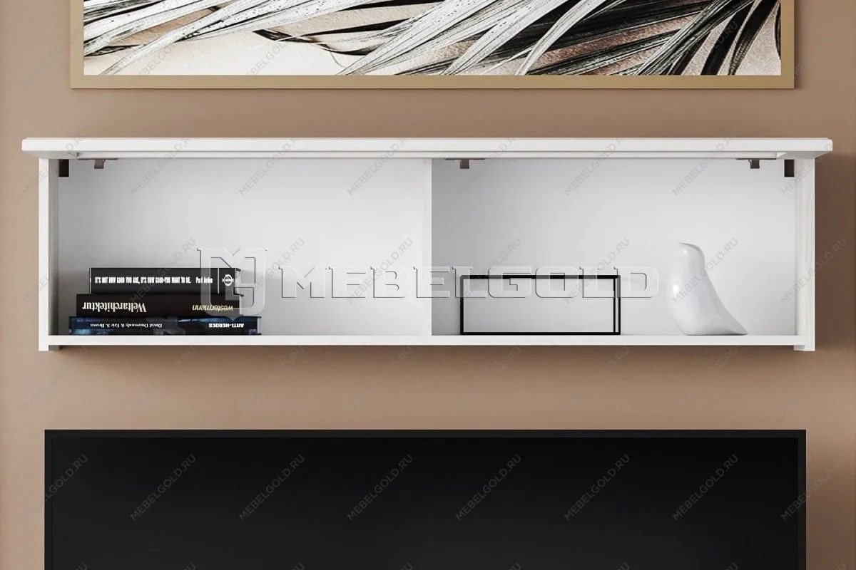 Шкаф навесной Стилиус SFW1W (Лиственница сибирская) | изображение 3