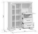 Тумба Стилиус KOM1W1B3S (Лиственница сибирская) | изображение 3