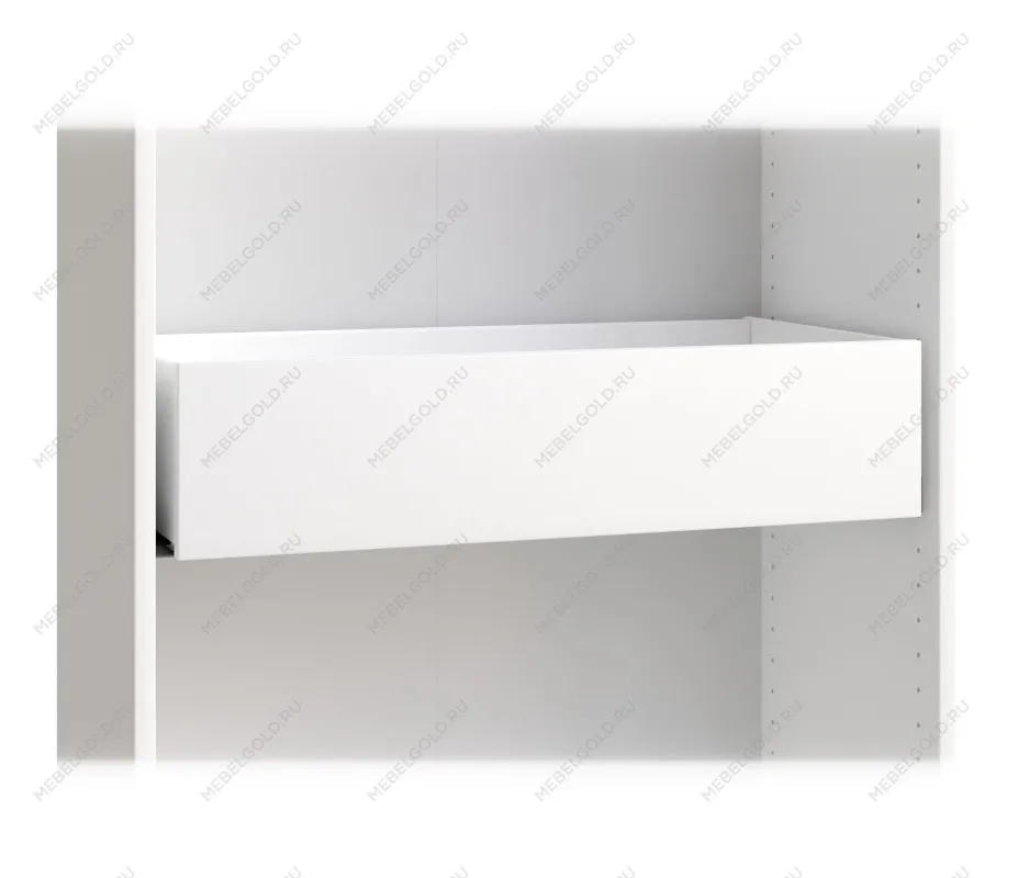 Ящик выдвижной к шкафу МАКС, 68х36х16 см, дуб венге, черно-коричневый | изображение 2