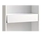 Ящик выдвижной к шкафу МАКС, 68х36х16 см, дуб венге, черно-коричневый | изображение 2