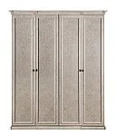 Шкаф Афина 4-дверный (2+2) без зеркал крем корень | изображение 1