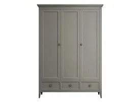 Шкаф трехстворчатый Manhattan (Серый)