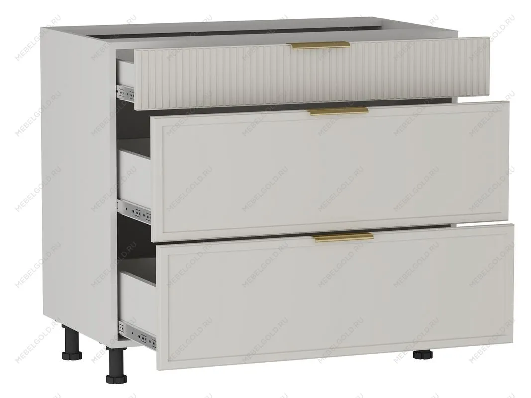 Стол с ящиками СЯ-90 (140/284), Берта (900*528*820) Светлый Мокко, 22929 | изображение 1