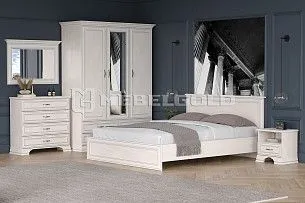 Шкаф 3-створчатый Тиффани 3D4S вудлайн кремовый