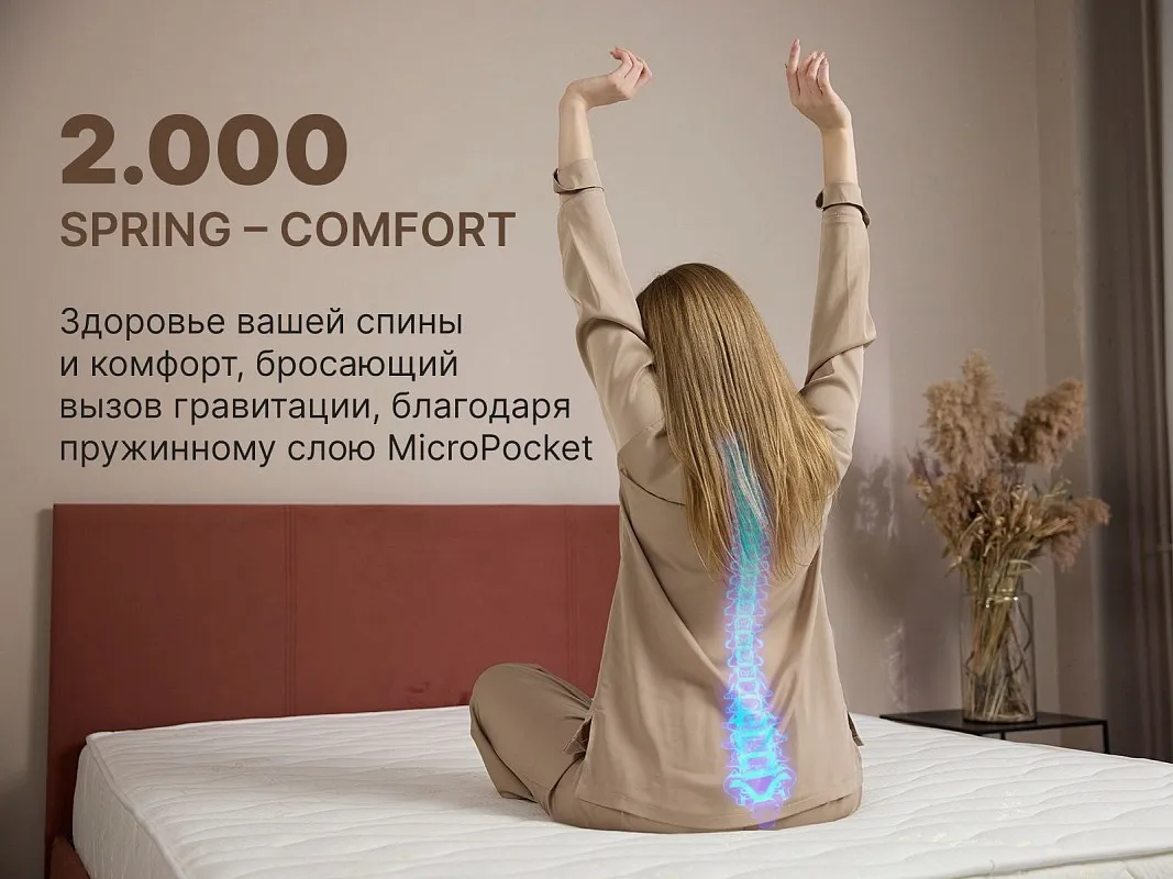 Матрас Микро Медиум 140х200 | изображение 4