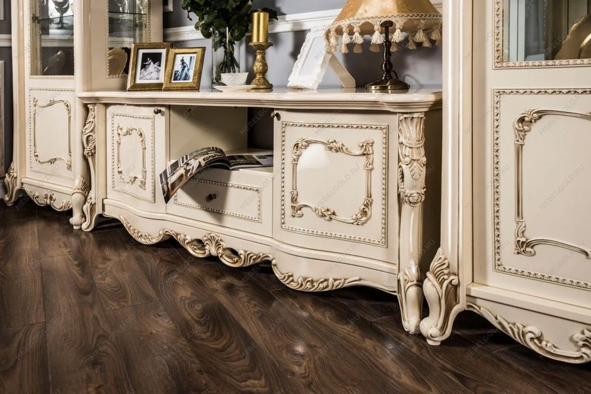 Тумба Джоконда крем глянец - Выставка Балашиха | изображение 1