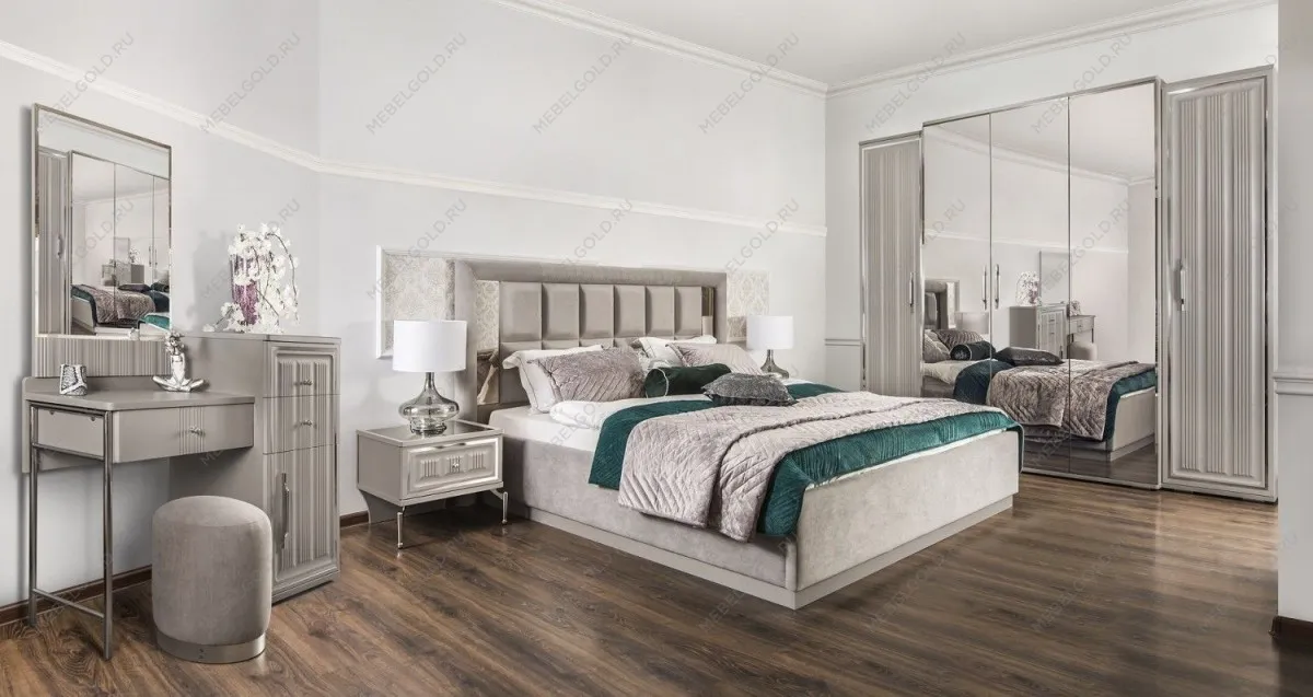 Спальня Замира серый камень