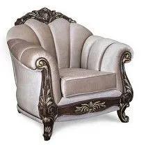 Кресло Марселла корень дуба глянец