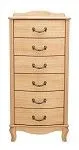 Комод Джульетта узкий 6 ящ. (светлый дуб) | изображение 2