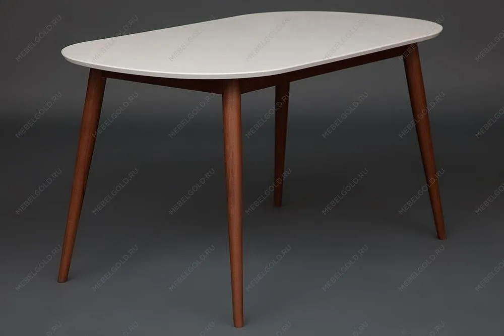 Стол обеденный MAX Коричневый, Белый | изображение 3