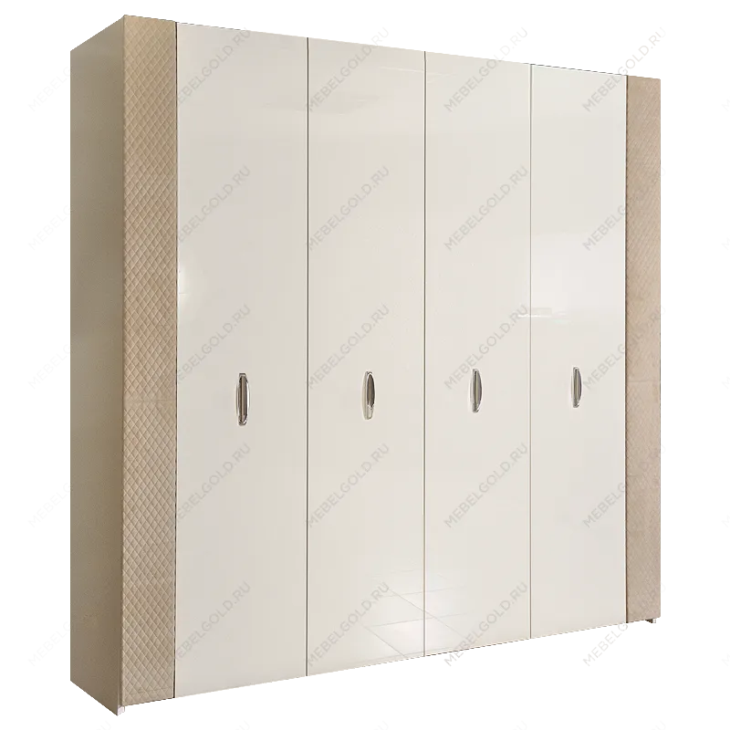 Шкаф 4-х дв. для платья и белья Paradise ПРШ 2/4