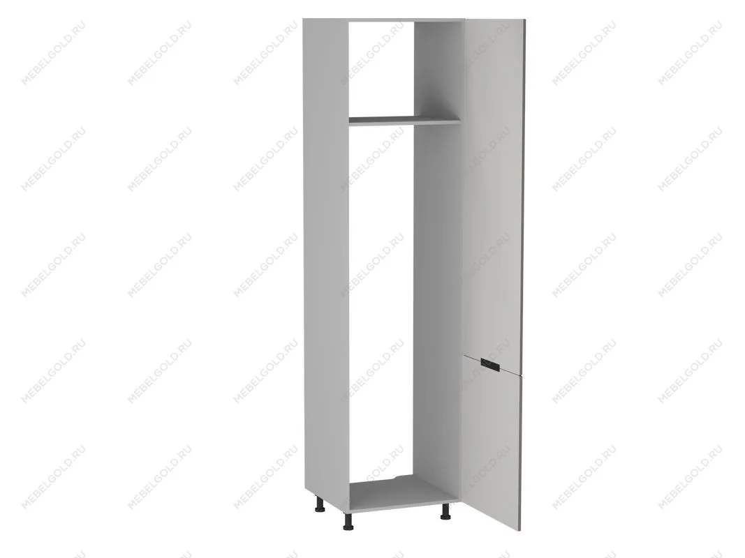 Шкаф-пенал 960 ПХ-60, Ватель (600*566*2406) Экокожа Мокко, 23737 | изображение 1