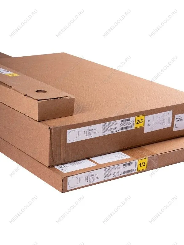 Стол письменный Ингар, 5 ящиков, 140х75х55 см, белый | изображение 10