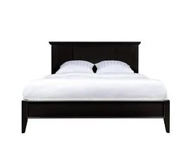 Кровать двуспальная 160 Manhattan (Черный)
