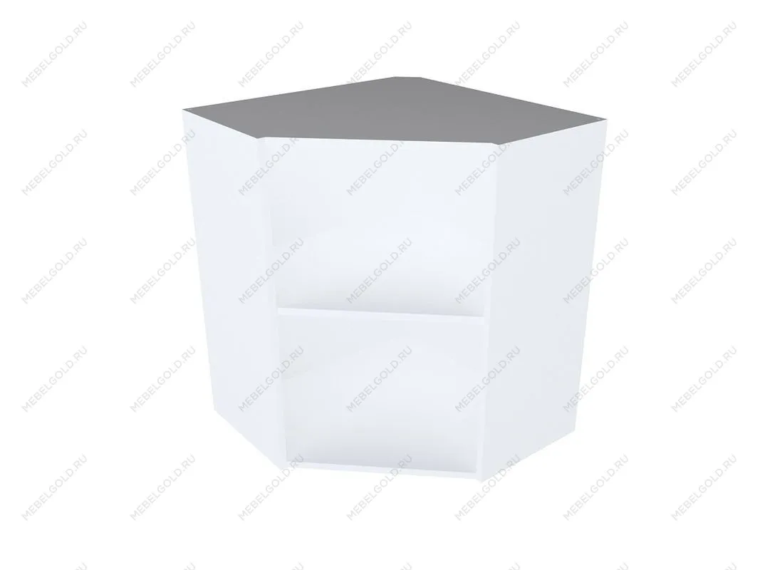 Шкаф угловой ШУ-60, Канзас (600*600*720) Капучино Софт, 20929 | изображение 1