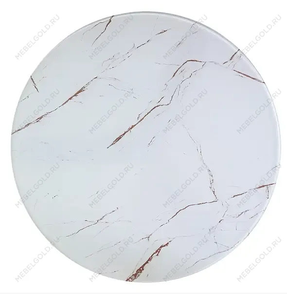 Стол журнальный Signal VEGA B (мраморный эффект/черный) | изображение 6