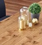 Стол обеденный Halmar PEREZ раскладной (дуб светлый/черный) | изображение 4