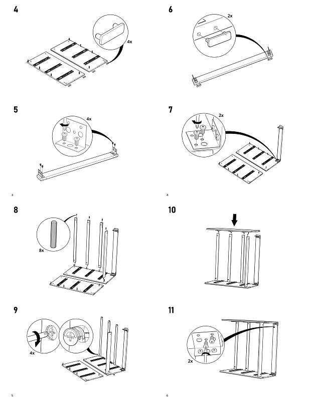 Комод Варма, 3 ящика, 80х78х40 см, эмаль серая | изображение 17