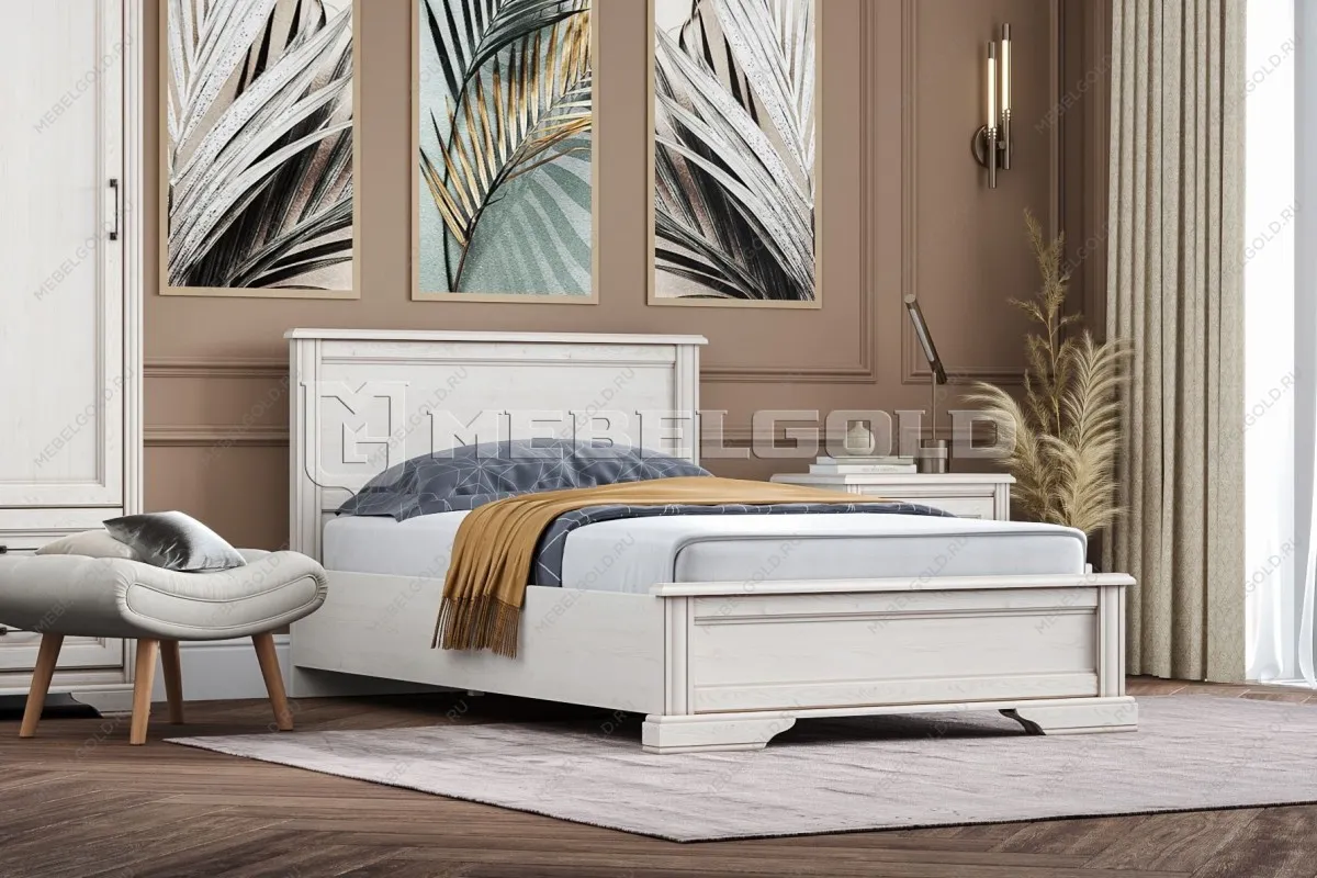 Кровать Стилиус LOZ120х200 (Лиственница сибирская) | изображение 1