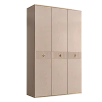 Шкаф 3-х дверный Римини СОЛО (Латте/Золото) РМШ2/3(s)