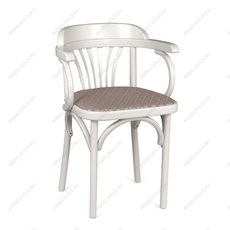 Стул Михаэль мягкий (слоновая кость, ткань 1 beige)