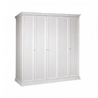 Шкаф 5-и дв. для платья и белья (без зеркала) Амели дуб АМШ2/5