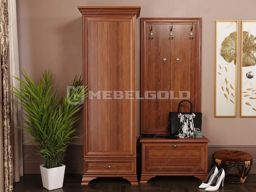 Центральный склад - Шкаф Кентаки REG1D1S каштан | изображение 1