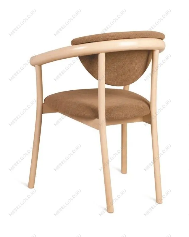 Кресло венское Виенна (беленый дуб/коричневый М08) | изображение 3