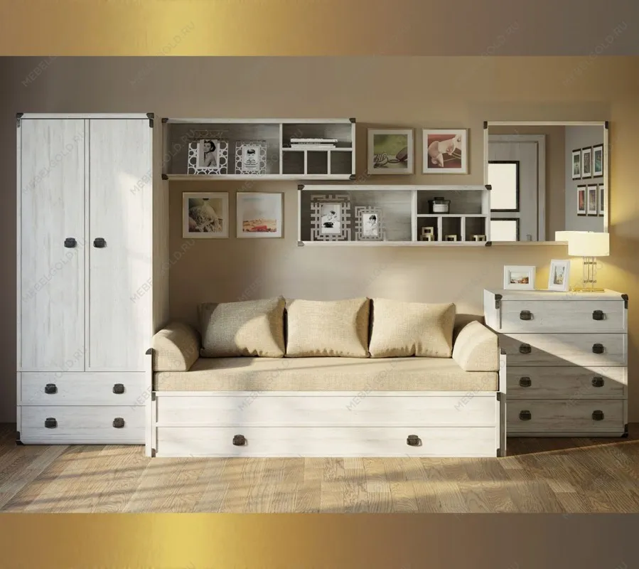 Полка Индиана JPOL/120 сосна каньон | изображение 2