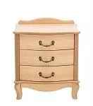 Тумбочка прикроватная Джульетта 3 ящ. (светлый дуб) | изображение 2