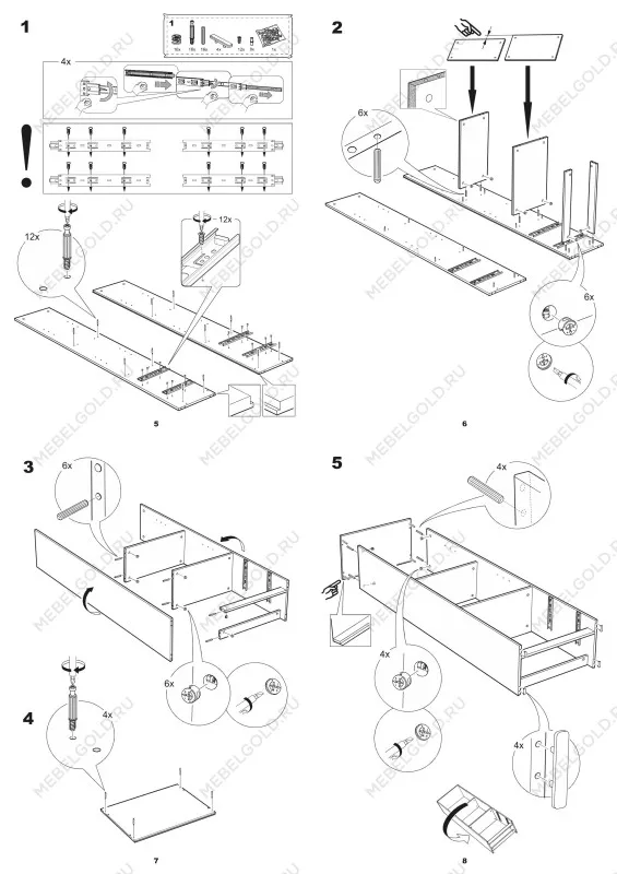 Стеллаж Сириус, 2 ящика, 39х35х190 см, дуб сонома | изображение 17