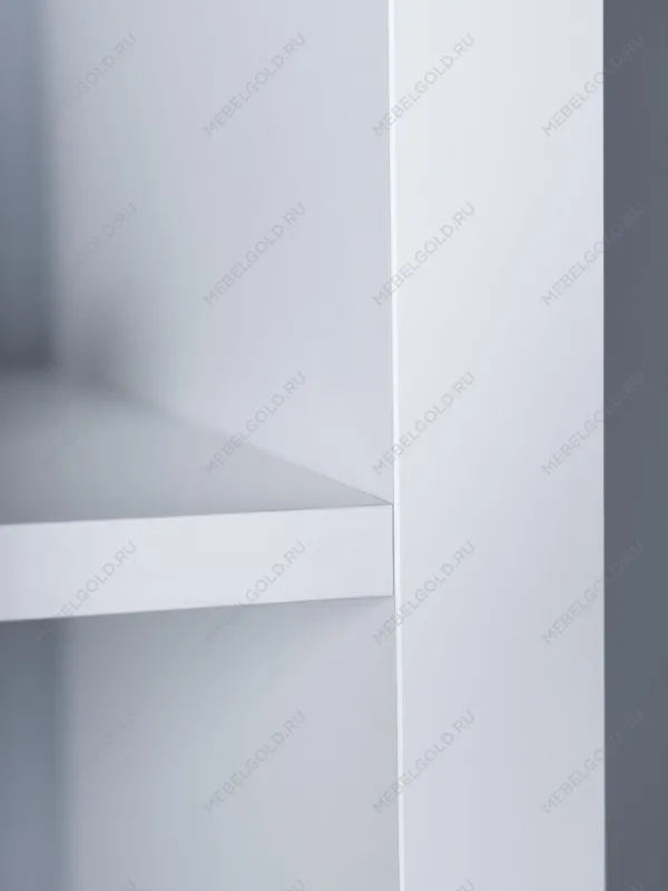 Стеллаж Фора, 8 полок, 77х147х38 см, белый | изображение 9