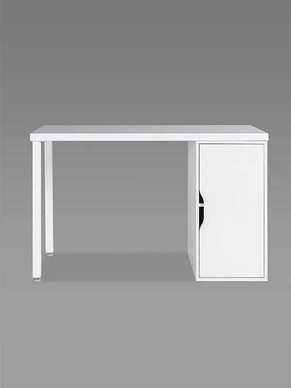 Стол письменный Ингар, с дверцей, 120x75x55, белый | изображение 4