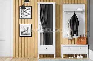 м. Марьина Роща - Шкаф Ева (Хельга) SZF1W1S/60 белый