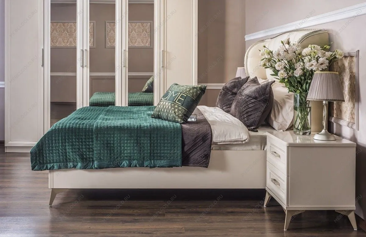 Шкаф Нонна 4-дверный мокко глянец | изображение 7