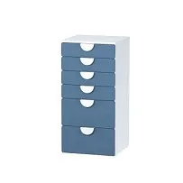 Комод Пикси, 6 ящиков 60x57x120, озорной василек