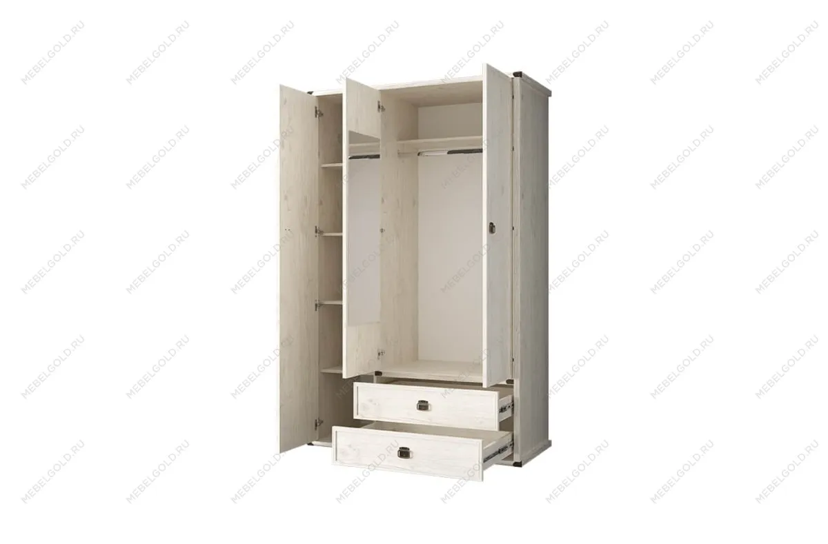 Шкаф 3-створчатый Магеллан 3DG2S | изображение 1