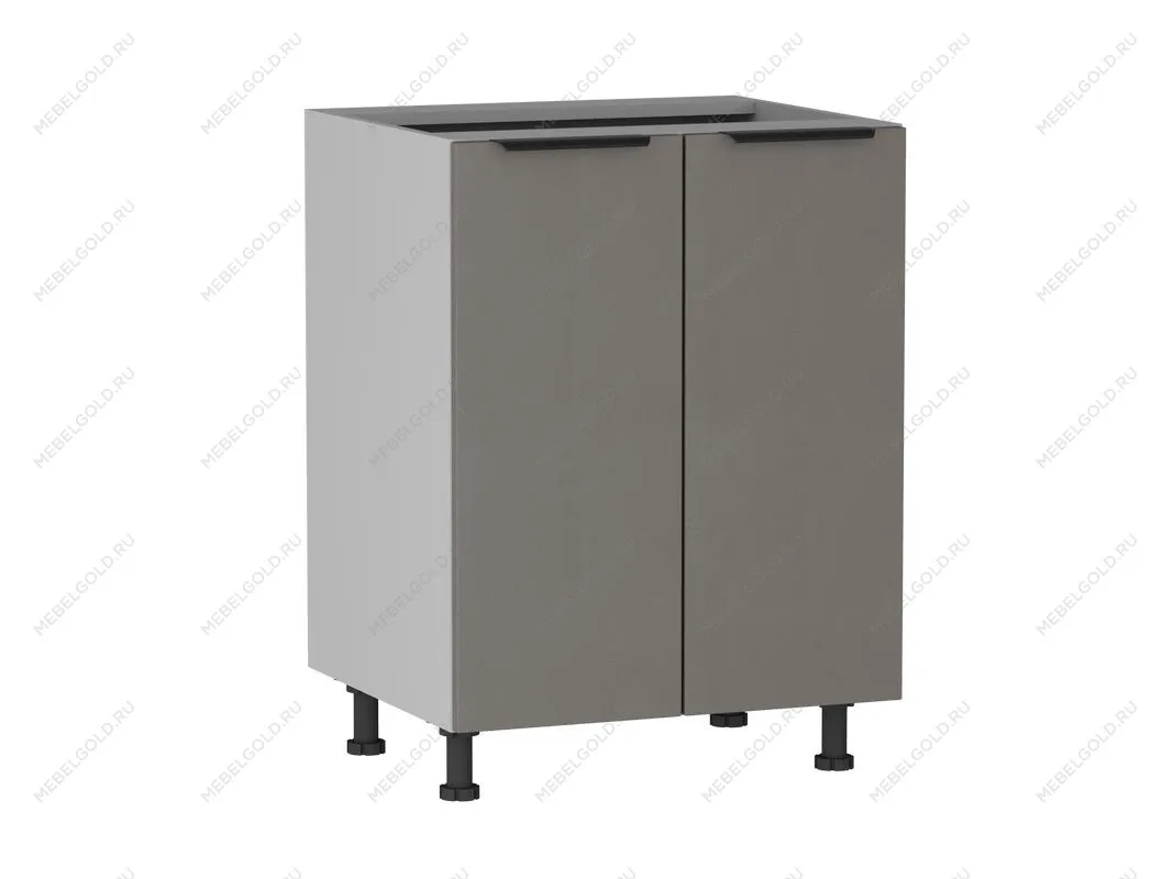 Стол 2-х дверный С-60, Ватель (600*523*820) Экокожа Мокко, 23706