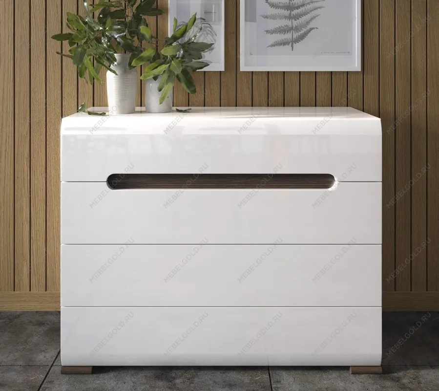 Комод Ацтека KOM4S/8/11 белый | изображение 1