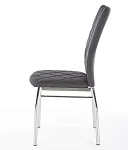 Стул кухонный Halmar K309 (темно-серый/хром) | изображение 2