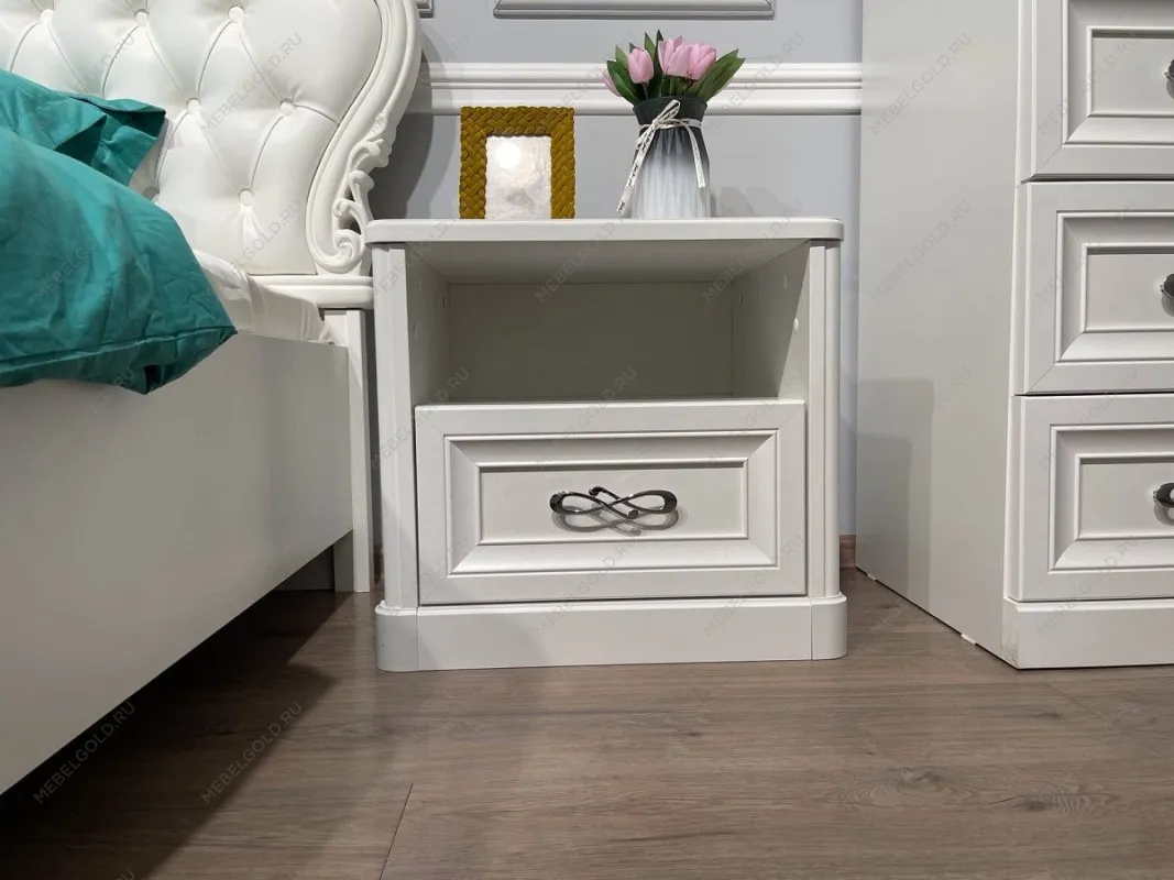 Спальня детская Мишель белый матовый | изображение 21