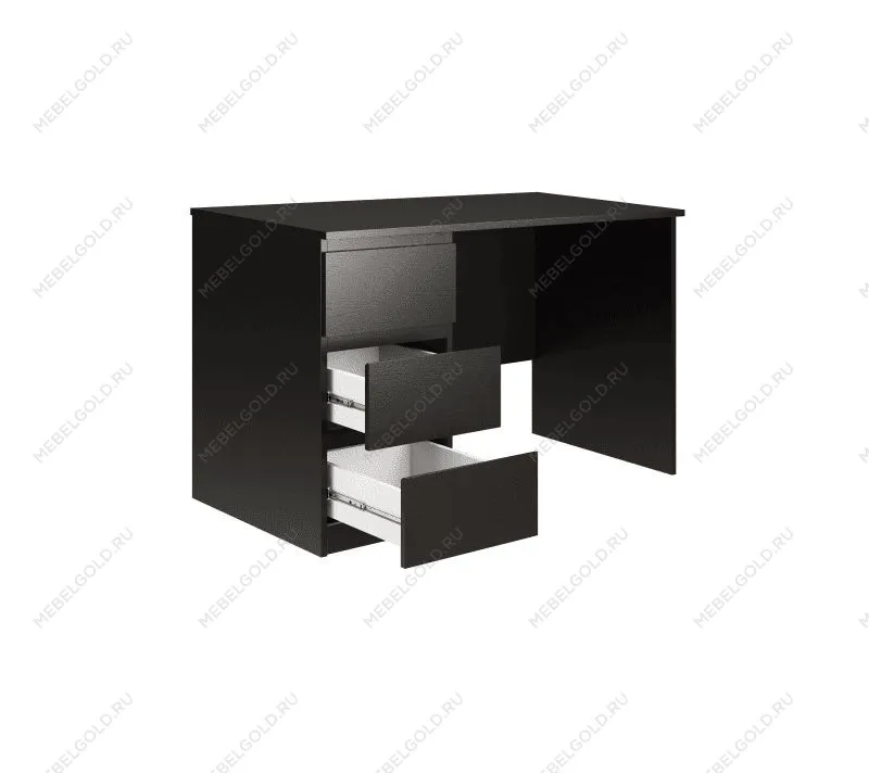 КАСТОР (KULLEN) стол письменный ИКЕА / IKEA 3 ящика 116х65 Дуб Венге | изображение 3