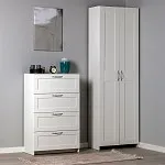 Комод Сириус, 4 ящика, 78х41х123 см, белый | изображение 1