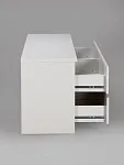 Тумба для ТВ Кастор, 4 ящика, 130х40х54 см, белая | изображение 14