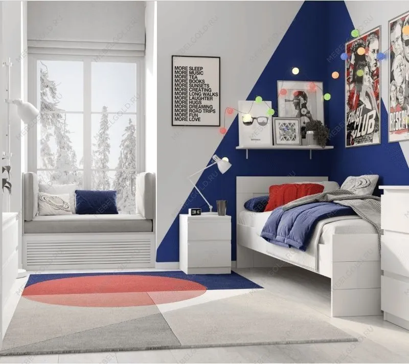 КАСТОР (KULLEN) тумба ИКЕА / IKEA 2 ящика белая - Выставка Балашиха | изображение 5